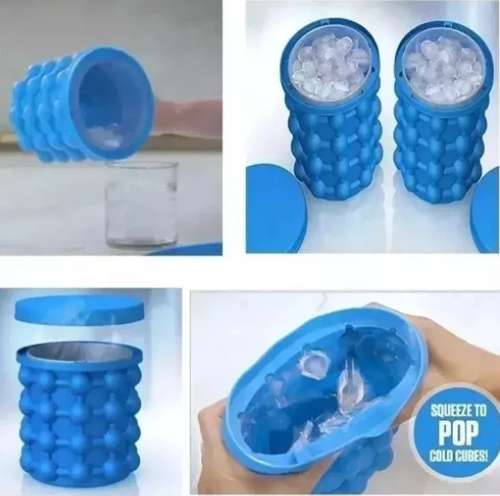 🧊Cubeta para hacer hielo de Silicona (Ice Genie)🧊