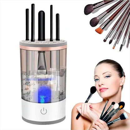 🎀₊⊹〜Maquina limpiadora de Brochas Electrica