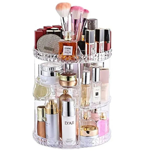 *• ヾ( ˃ᴗ˂ )◞ • * Organizador de Maquillaje de 360 grados✰