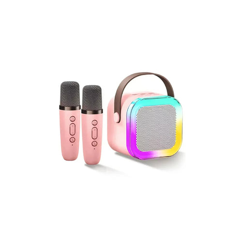 ☆Parlante karaoke con 2 microfonos 🎧ྀི♪⋆.✮