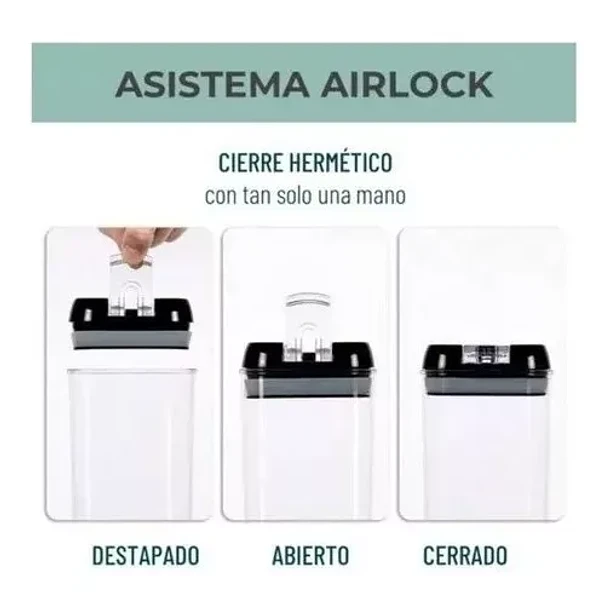 ˗ˏˋ ★ Recipientes Hérmeticos para condimetos (5 frascos)