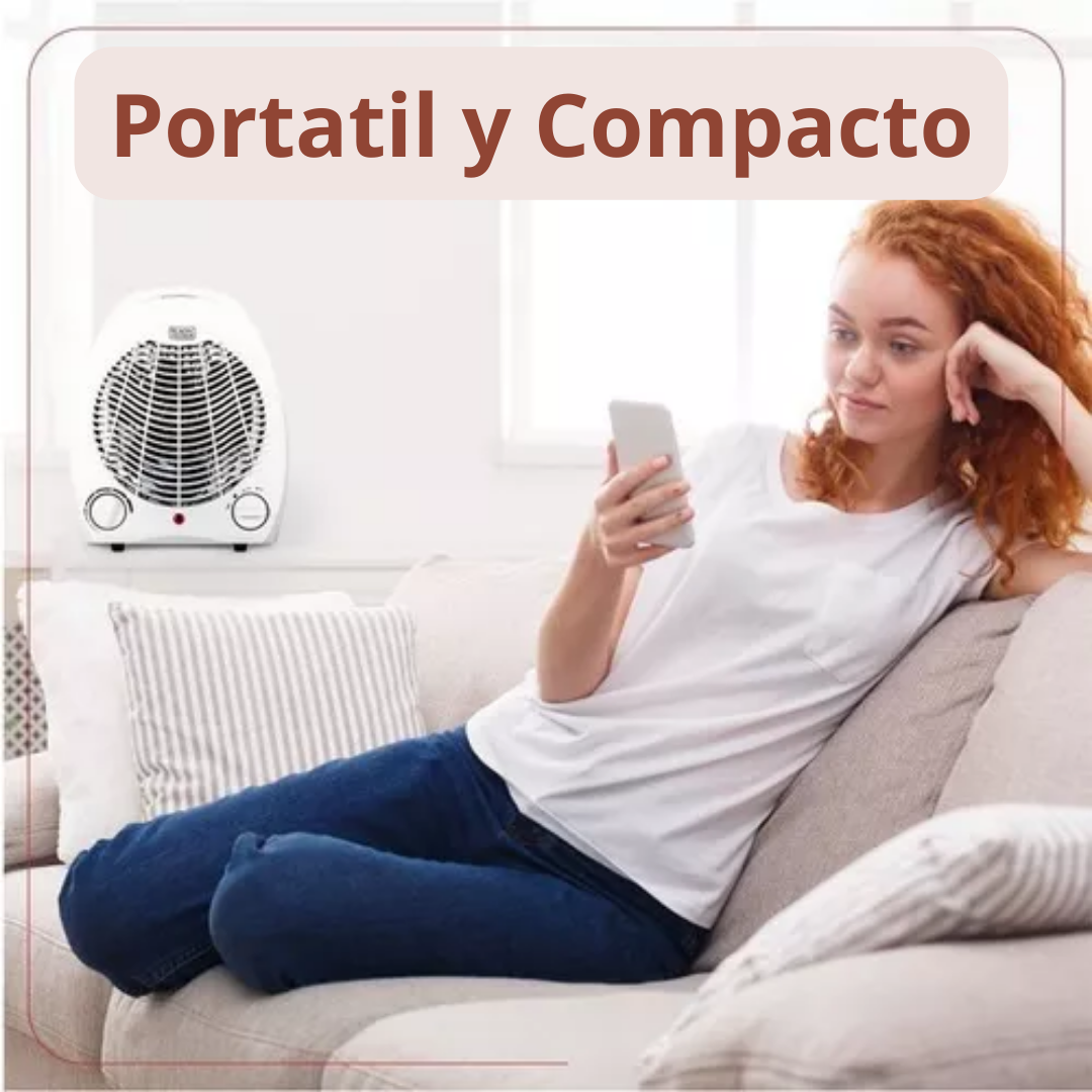 ◝(ᵔᵕᵔ)◜ Calefactor Ventilador Portátil Eléctrico ◝(ᵔᵕᵔ)◜