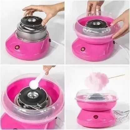 ( ˶ˆᗜˆ˵ ) Mini Máquina de Algodón de Azúcar¡