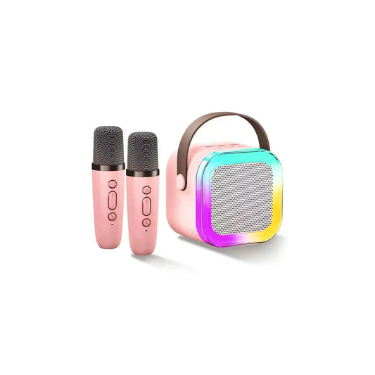 ☆Parlante karaoke con 2 microfonos 🎧ྀི♪⋆.✮