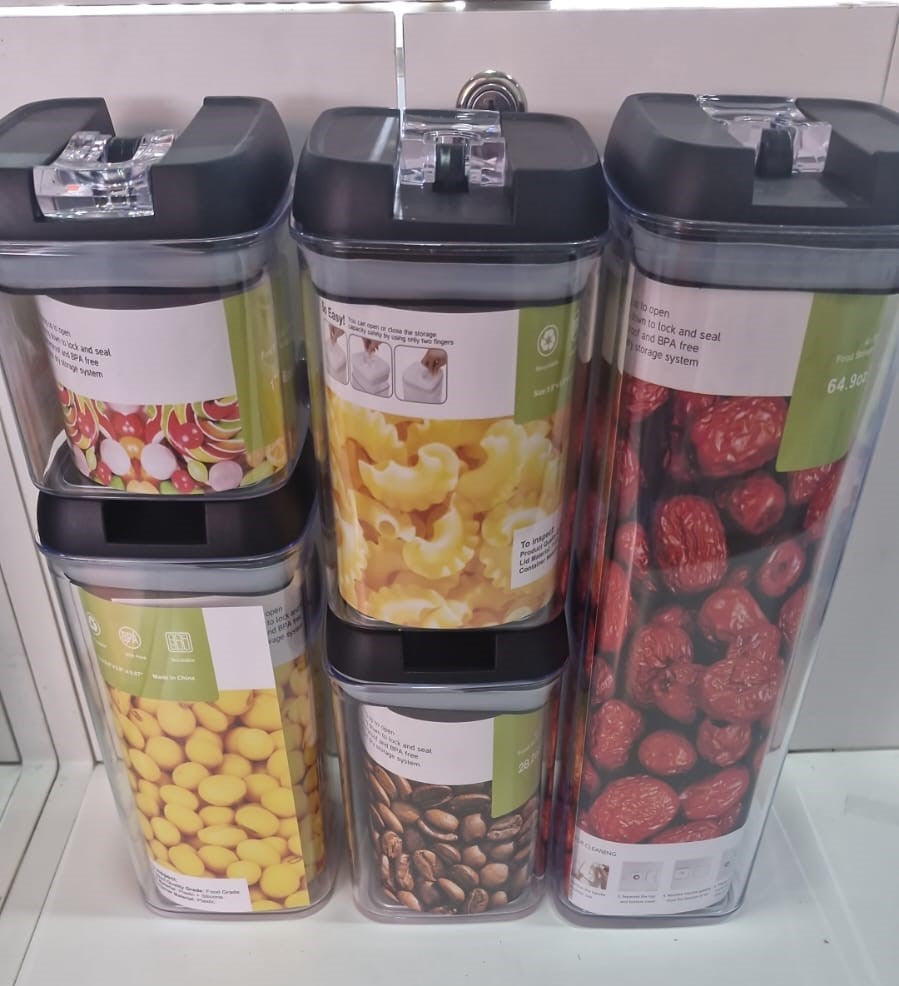 ˗ˏˋ ★ Recipientes Hérmeticos para condimetos (5 frascos)