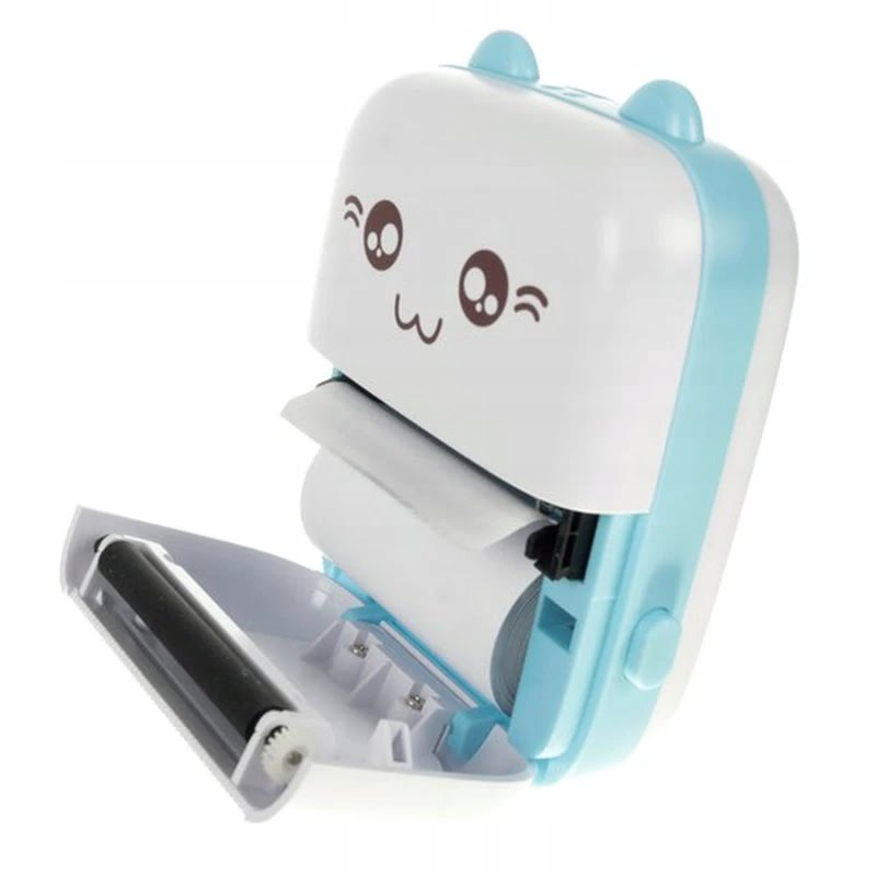 🎀Mini Impresora Termica Portatil Bluetoot Con cara de Gatito🎀